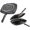 Double-Sided Aluminum Frying Pan Set