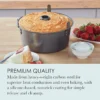 Hce8eeb0acdda484fa7c8a9717c15ec46G.webp 2-Piece 9.5-Inch Angel Food Cake Pan Set