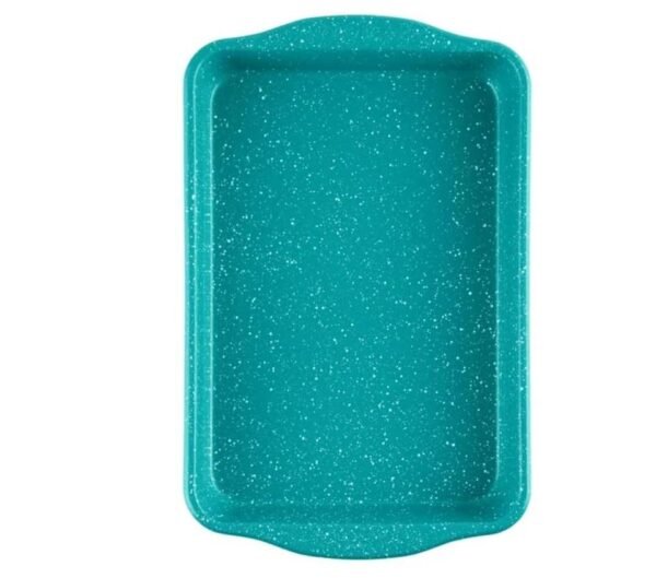 Hd064d651c06d412cbfe1b3684d2b07204.jpg_960x960q80.jpg 7-Piece Teal Speckled Aluminum Bakeware Set