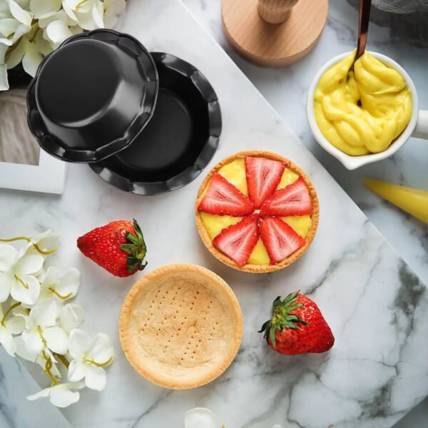 Fluted Individual Mini Pie Pan