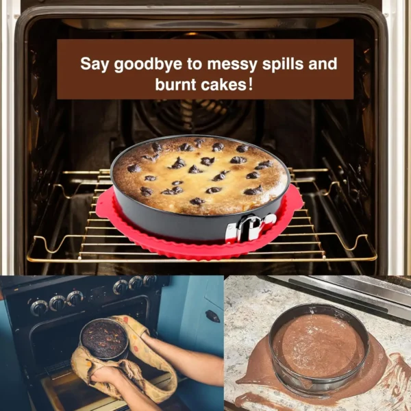 Round Springform Cake Pan Set, 4-10 Inches