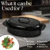 Covered Oval Roasting Pan with Lid