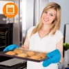 8-Piece Stackable Nonstick Bakeware Set