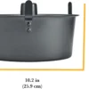 He27247b9d6a448d7a7fef807a1f325d49.webp 2-Piece 9.5-Inch Angel Food Cake Pan Set
