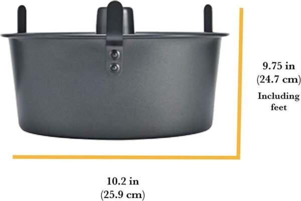He27247b9d6a448d7a7fef807a1f325d49.jpg_960x960q80.jpg 2-Piece 9.5-Inch Angel Food Cake Pan Set