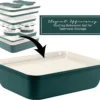 13-Piece Sage Green Stackable Bakeware Set