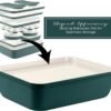 13-Piece Sage Green Stackable Bakeware Set