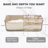 He5ba0bbb070b49de9ef844c645a7900br.webp 3-Piece Stackable Deep Baking Pan Set