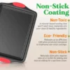 3-Size Baking Sheet Set with Silicone Grips