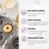 2-Pack 6-Cavity Donut Baking Pans