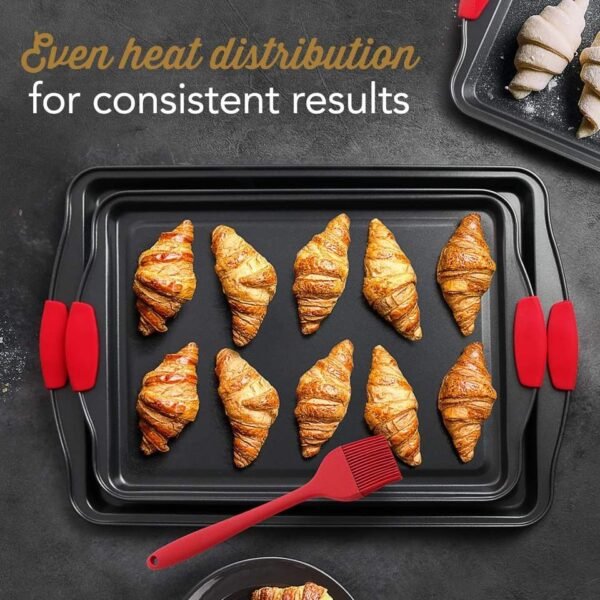 He9e13df3a0bd445cafbc5c0b39c3a1c8M.jpg_960x960q80.jpg 2-Piece Large Cookie Sheet Set with Silicone Handles