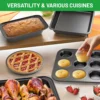 Hedb4045e4f5544849087c9759ef4c570J.webp 5-Piece Round & Square Cake Pan Set