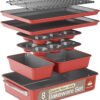8-Piece Ceramic-Coated Baking Pan Set
