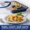 10-Piece Baking Pan Set with Carry Lids